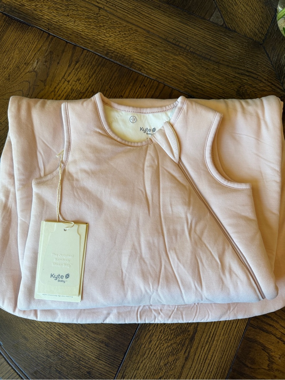 Kyte BABY Light Pink Kids Sleep Sack - Soft Bamboo Sleepbag